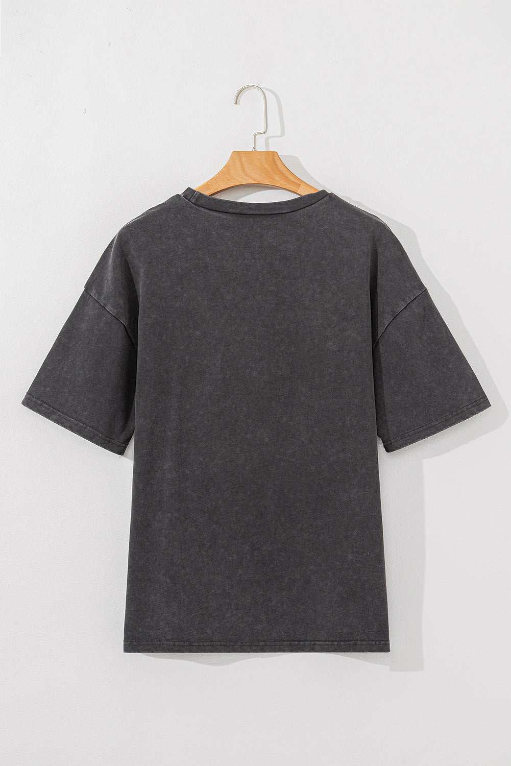 Cheetah Mineral Wash round neck half sleeve T-shirt, 100% cotton, slightly stretchy.