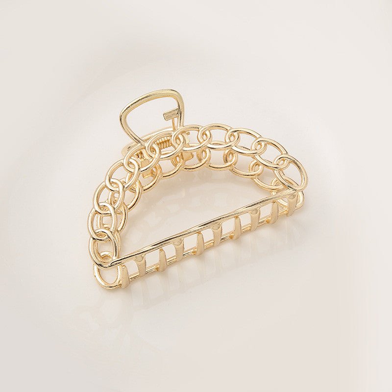 Pearl Hair Clip Grabbing Clip Female Side Clip Temperament Shark Clip