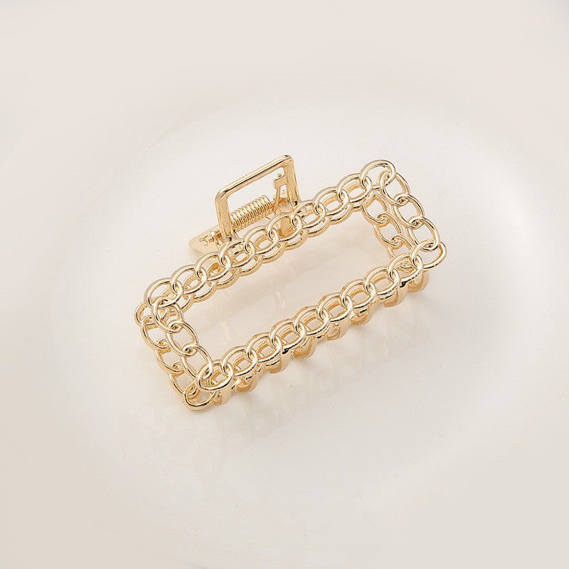 Pearl Hair Clip Grabbing Clip Female Side Clip Temperament Shark Clip