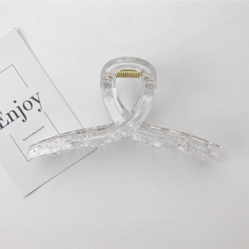 Pearl Hair Clip Grabbing Clip Female Side Clip Temperament Shark Clip