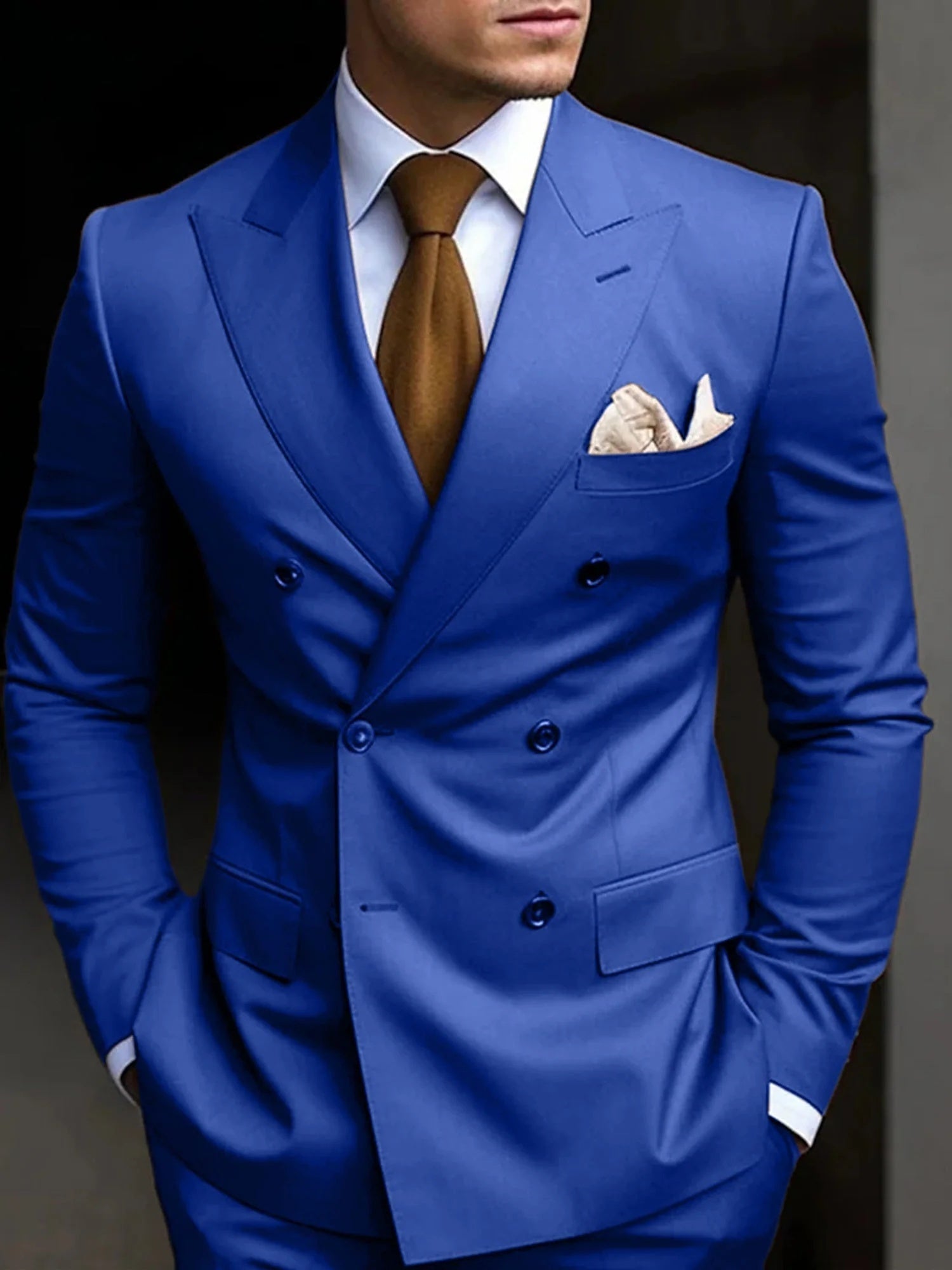 Suit Men's Two-piece Suit Business Best Man Leisure