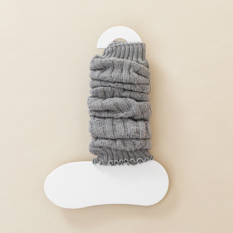 Knitted Long Wool Bunching Socks