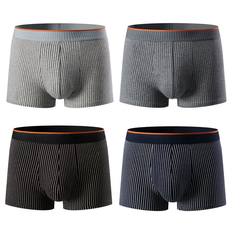 Men's Underwear Pure Cotton Boxer Brief Close-fitting Shorts
