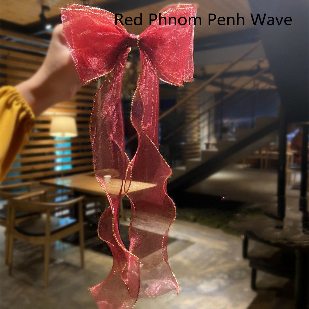 Polka Dot Bow Hairpin Hair Band