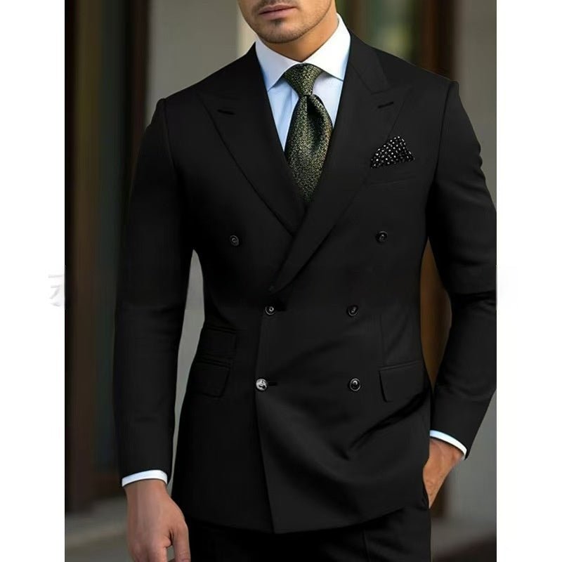 Men's Suit Set Leisure Business Two Pieces