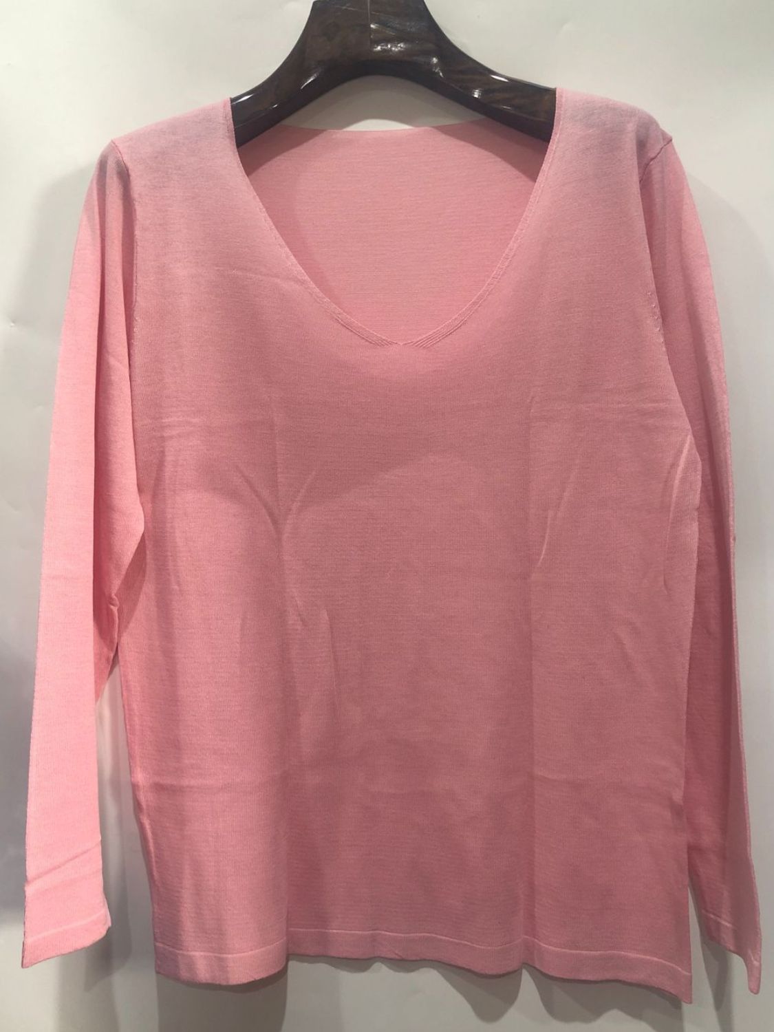 Men's Full Size V-Neck Long Sleeve T-Shirt Plus Size - Securing Secrets Boutique LLC