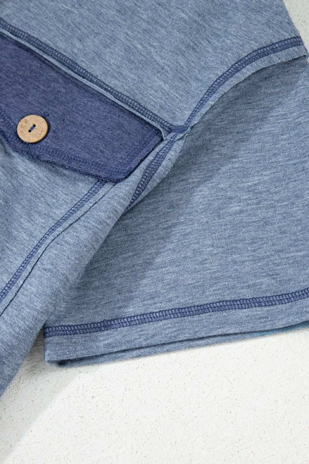 Placket Chest Pockets Short Sleeve Wide Leg Jumpsuit - Securing Secrets Boutique LLC