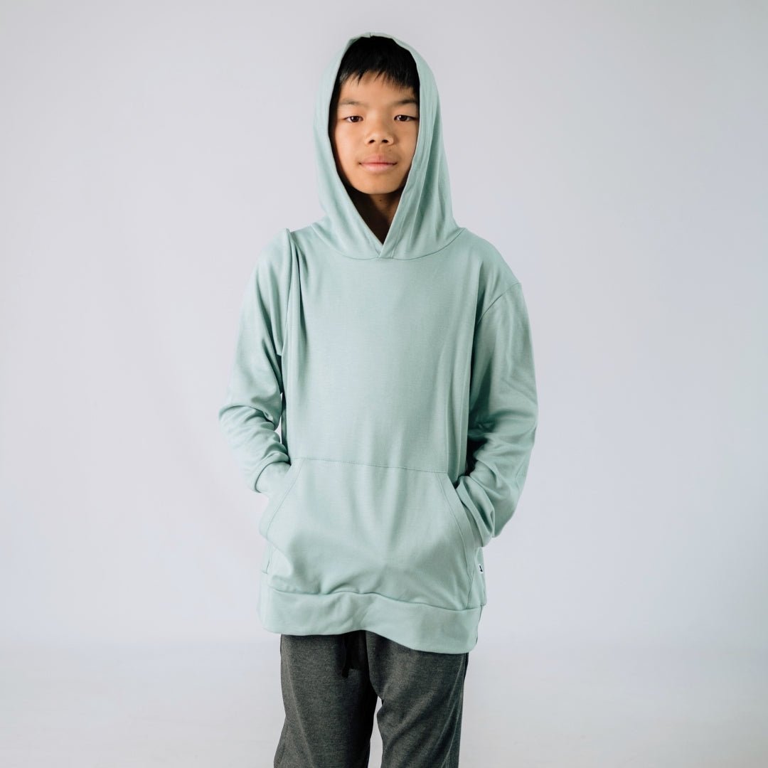 Youth Lightweight Bamboo Hoodie | Kangaroo Pocket-1