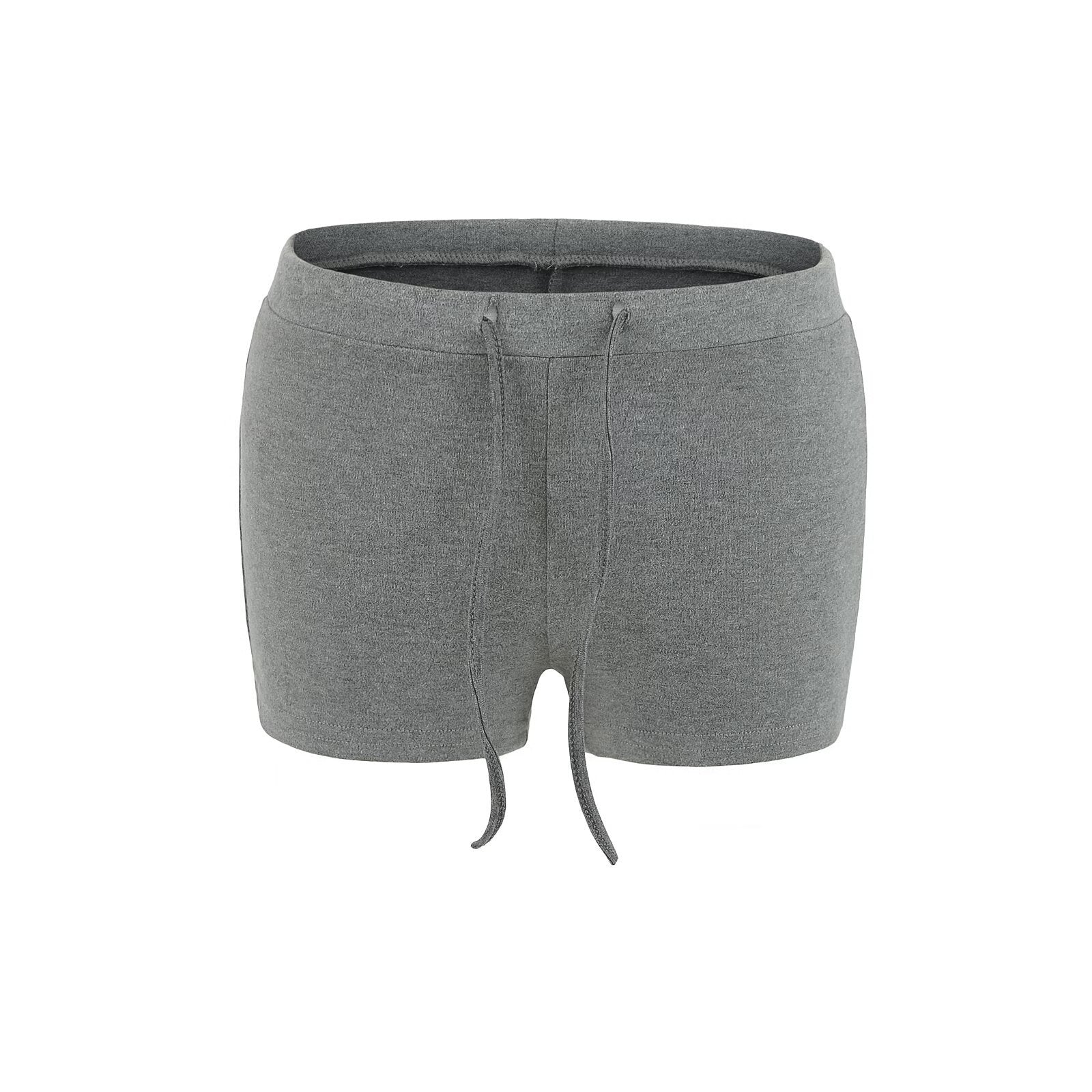 American-style Retro Comfy Combed-cotton Outdoor Workout Shorts