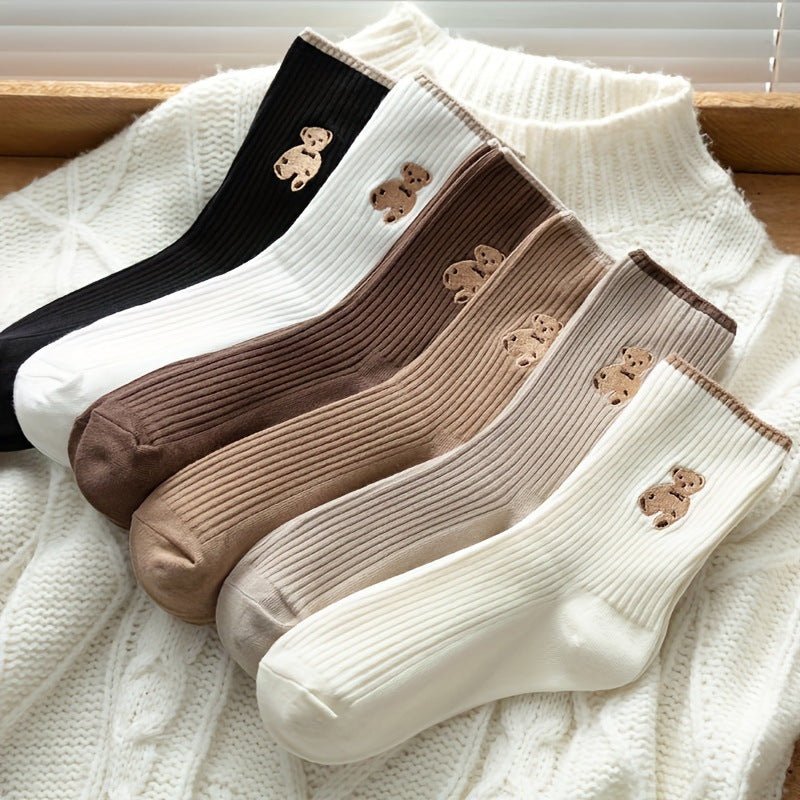 Socks For Women Mid-calf Length Socks Thin