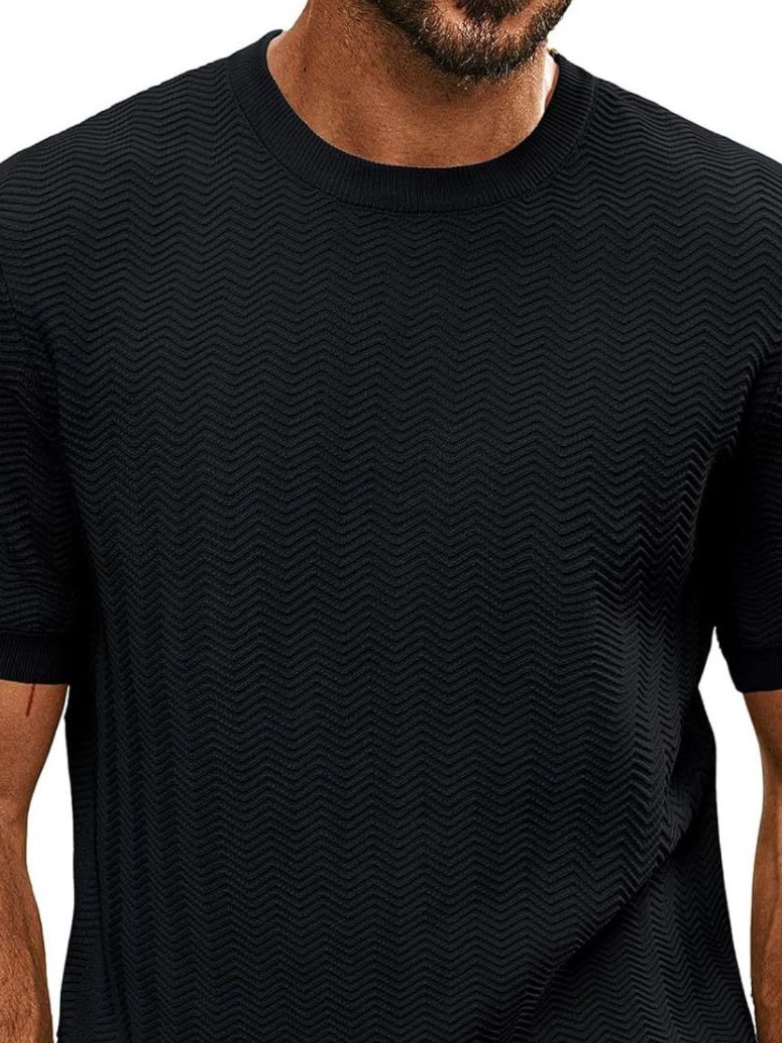 Men's Full Size Round Neck Short Sleeve T-Shirt Plus Size - Securing Secrets Boutique LLC