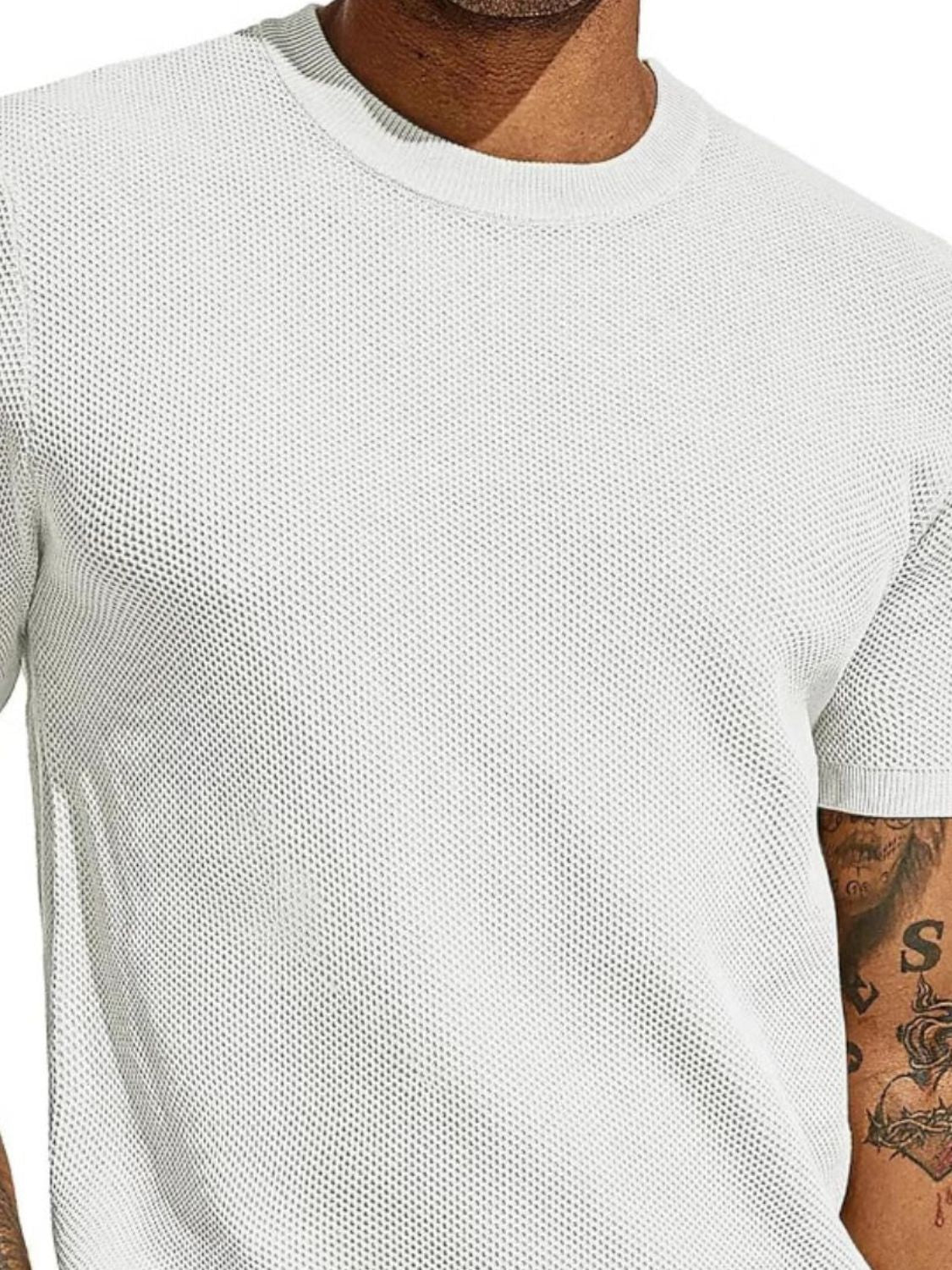 Men's Full Size Round Neck Short Sleeve T-Shirt Plus Size - Securing Secrets Boutique LLC