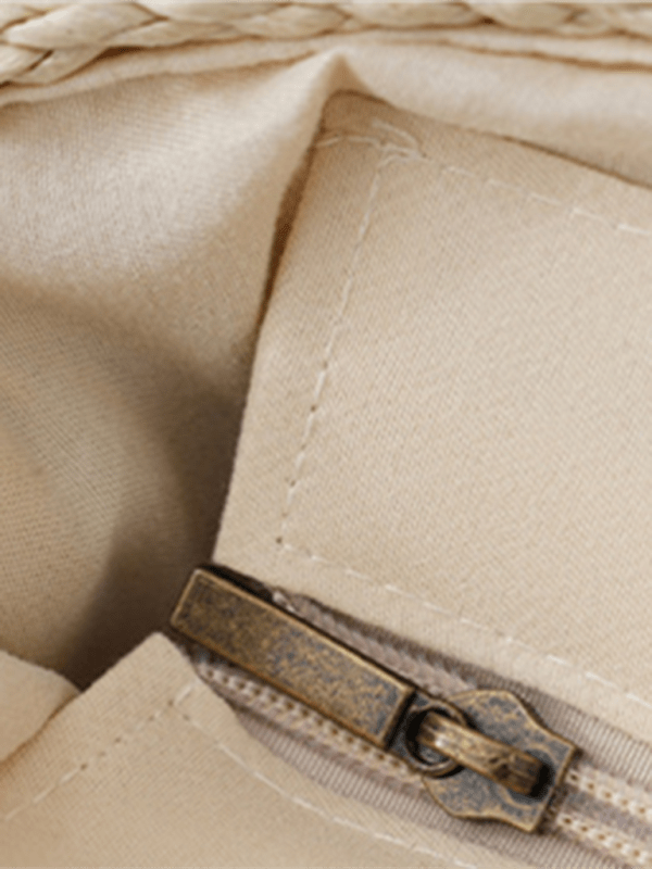 New single shoulder straw bag casual fashion beach vacation large capacity handbag tote bag