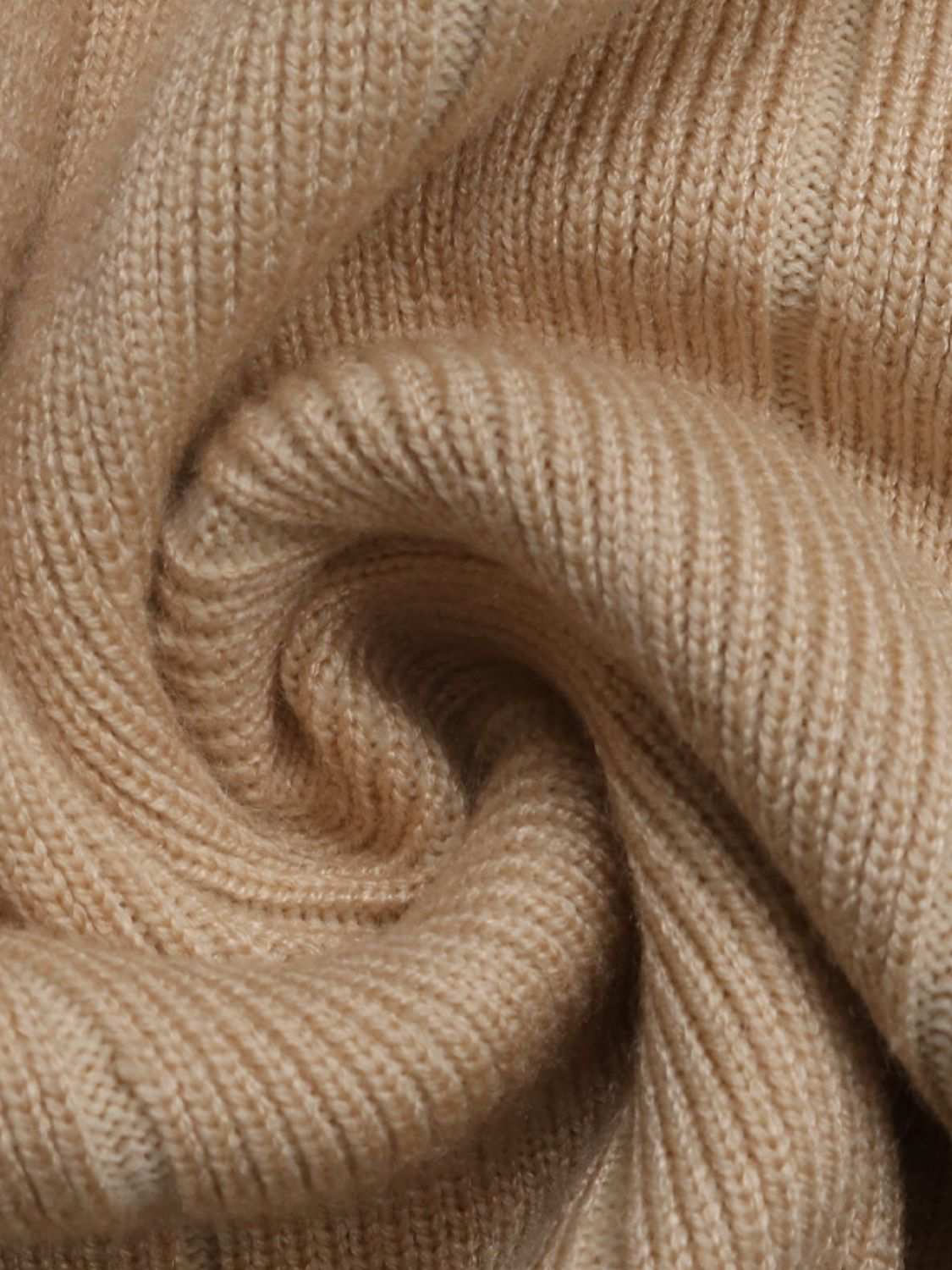 Perfee Pleated Midi Sweater Skirt with stretchy viscose blend fabric.