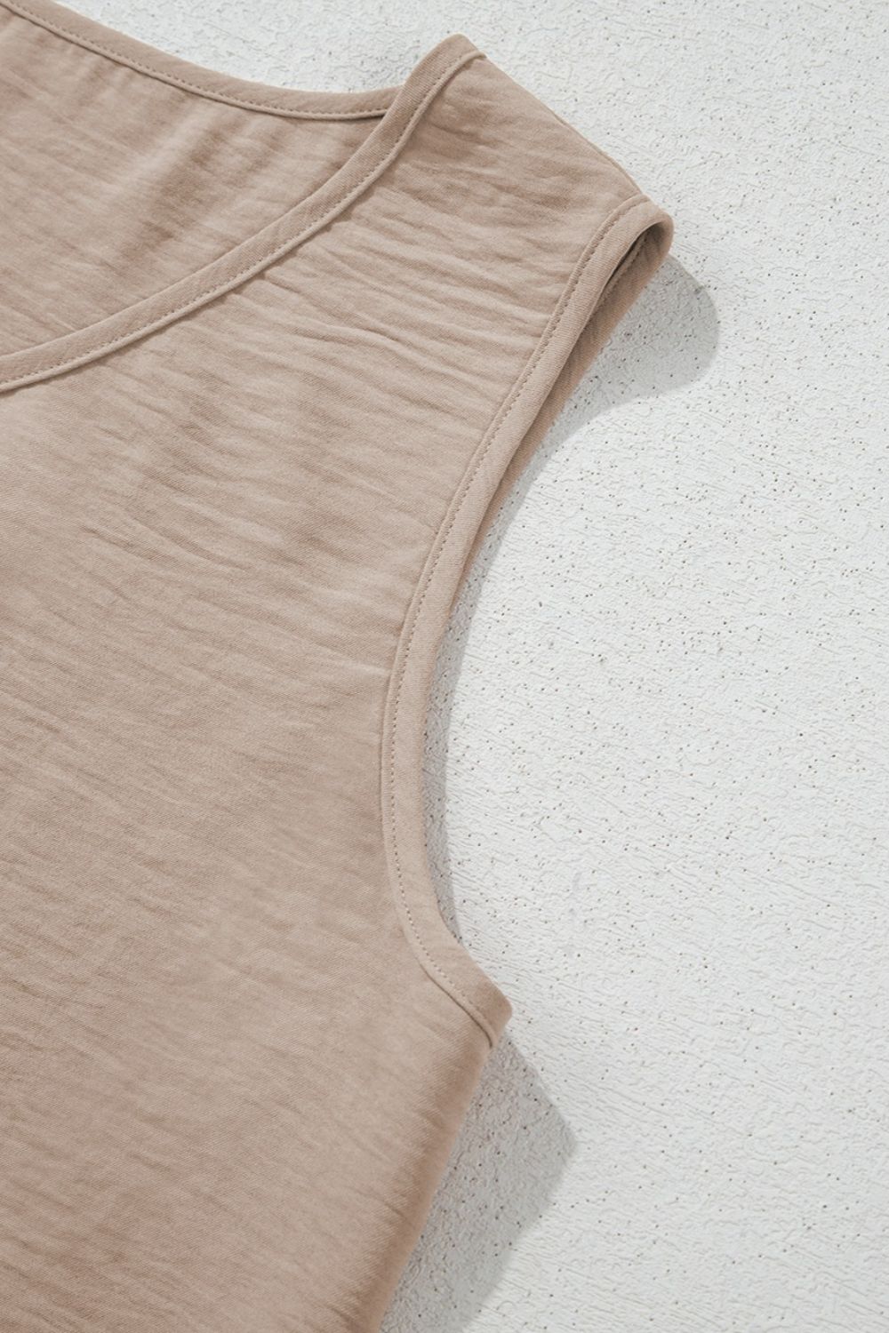 Button Down Vest and Drawstring Wide Leg Pants Set - Securing Secrets Boutique LLC