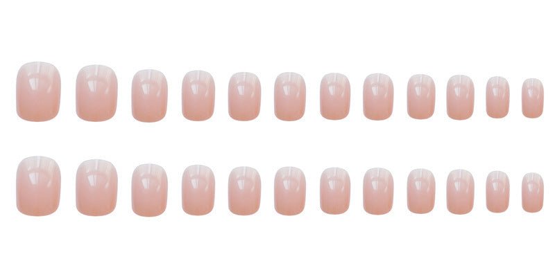 Jelly powder false nails