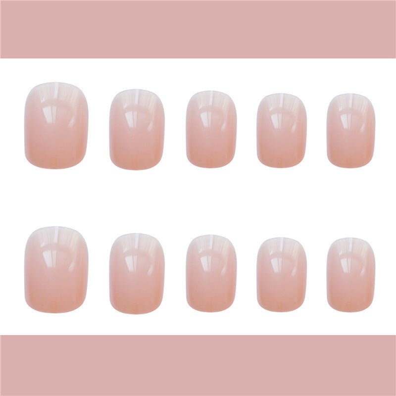 Jelly powder false nails