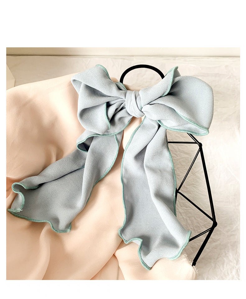 Bow tie hair band rubber band