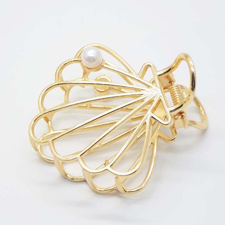 Minimalist wind metal clip hair clip