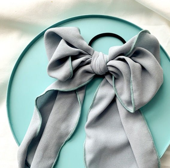 Bow tie hair band rubber band