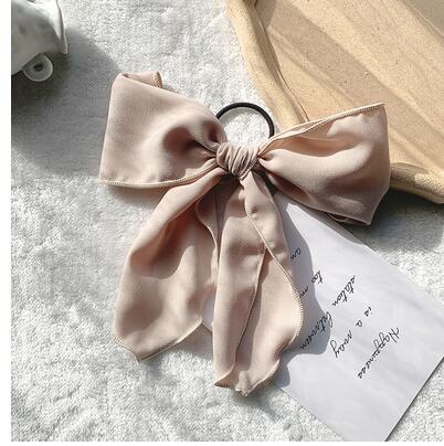 Bow tie hair band rubber band