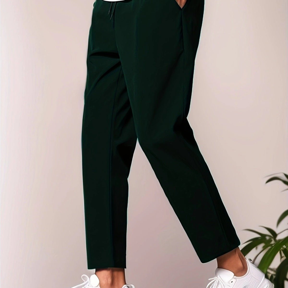 2025 Autumn New Casual Slim-fitting Ankle Length Trousers