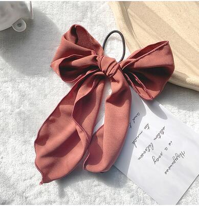 Bow tie hair band rubber band