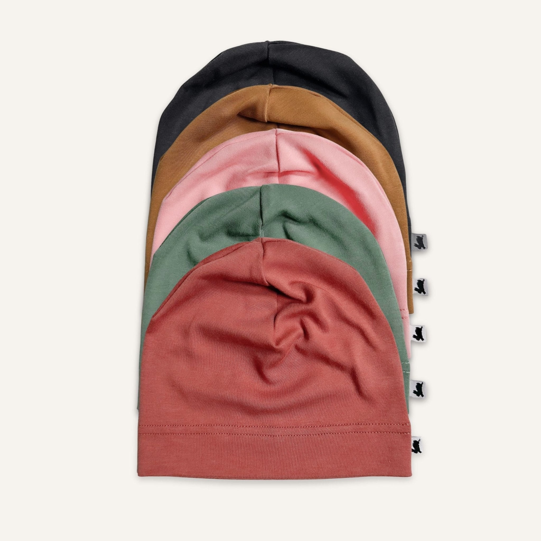 Baby/Kids Bamboo Beanie | Solid Colours-0