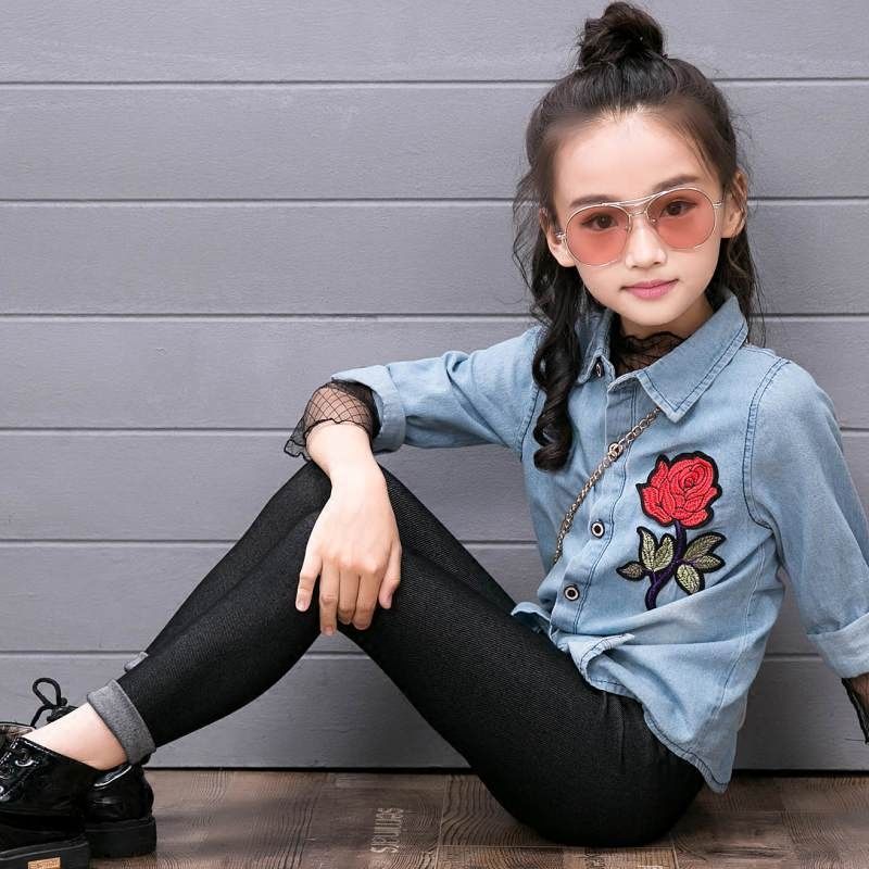 Children's Autumn Clothing Ankle-length Pants