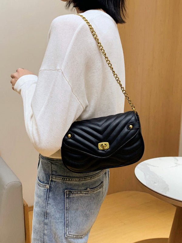 shoulder bag high sense chain messenger bag small bag