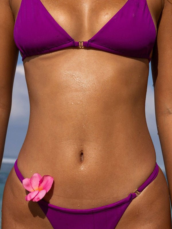 Simple solid color sexy bikini - Securing Secrets Boutique LLC